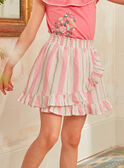 Striped ruffled skirt KLEJUPETTE / 24E2PFO1JUPD319