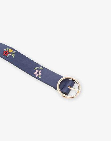 Belt with round buckle and embroidered flowers DICEINETTE / 22H4PFE1CET070