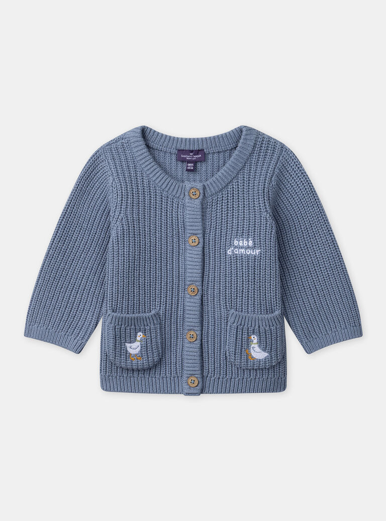 Greyish blue CARDIGAN Greyish blue CARDIGAN NAKINAN / 25H1BGQ1CAR205