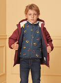 Burgundy RAINCOAT LINIDAGE / 24H3PG61IMP501