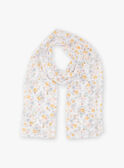 Child girl flowery veil scarf CLUFOLETTE / 22E4PF11ECH001