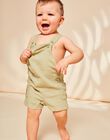 Light khaki linen overalls FAOMAR / 23E1BGO1SAC612