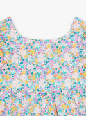 Ecru floral print blouse FLECHETTE / 23E2PFS1CHE001