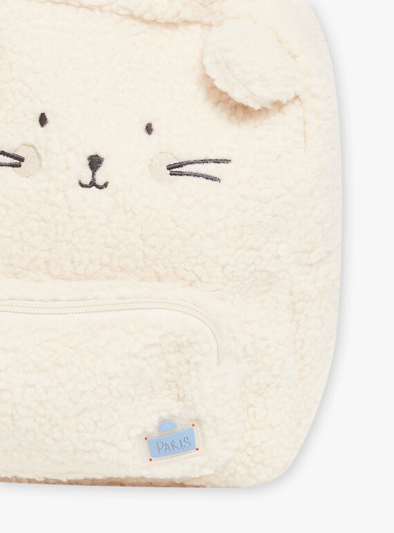 Mouse backpack in synthetic fur DAERNEST / 22H4BGE1BESA001