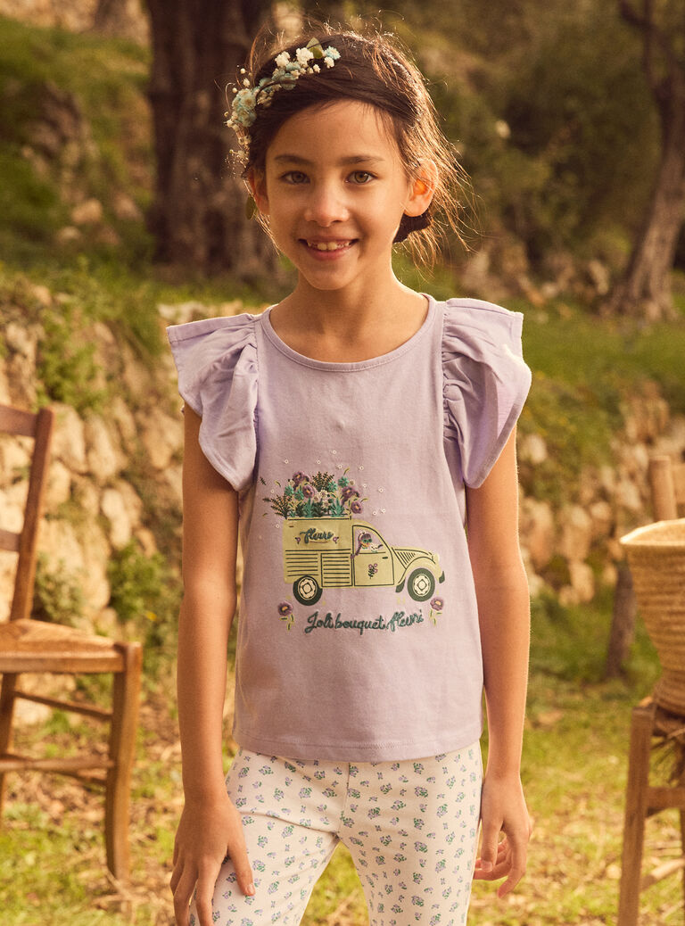 Mauve TEE SHIRT SS MLEVANETTE / 25E2PFO3TMC328