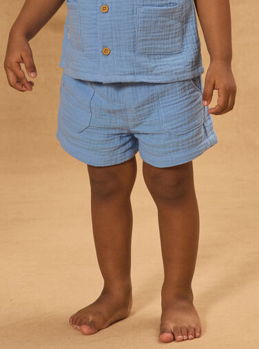 Blue SHORTS Blue SHORTS MAVINCENT / 25E1BGQ1SHOC213
