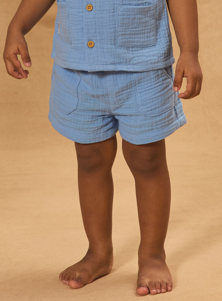 Blue SHORTS Blue SHORTS MAVINCENT / 25E1BGQ1SHOC213