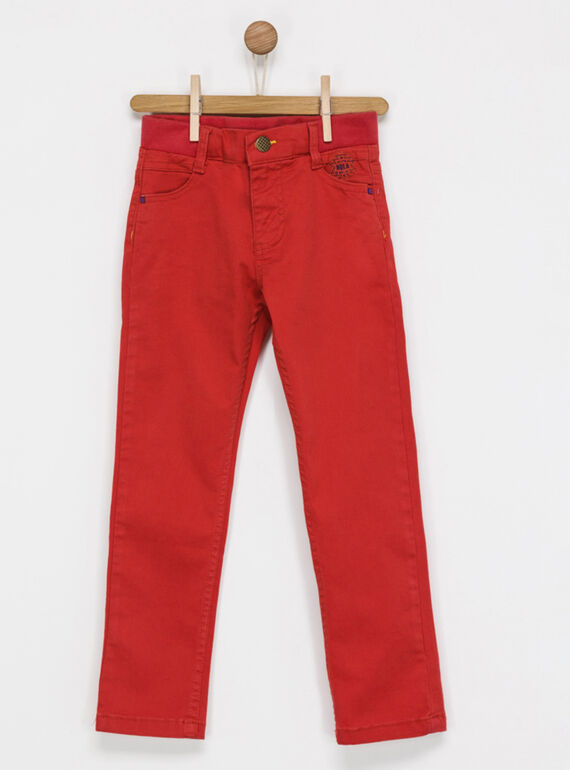 Red pants NIBOIFAGE / 18E3PGI1PAN511