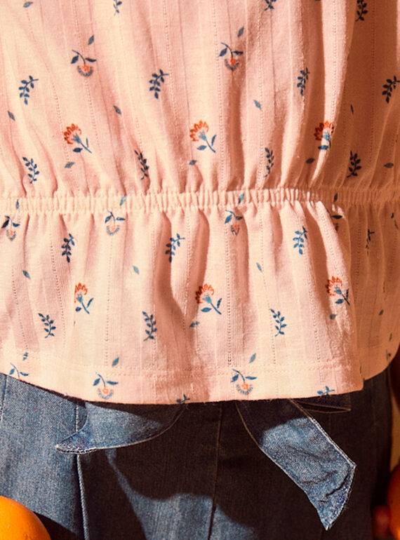 Pink BLOUSE MLOBELETTE / 25E2PFP2CHED300