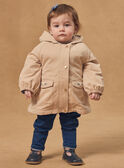 Beige PARKA NIMAUD / 25H1BFE1PAR080
