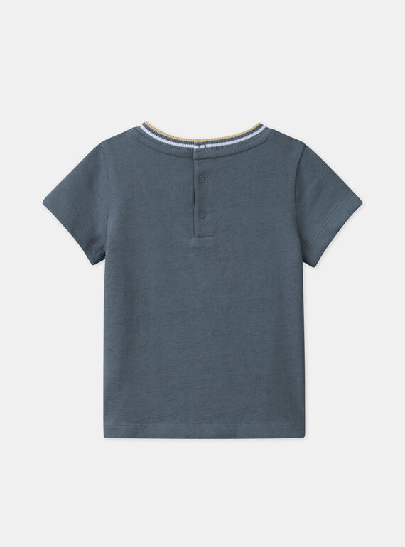 Greyish blue TEE SHIRT MARIN / 25E1BGP1TEE205