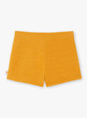 Girl's yellow shorts BIKIETTE / 21H2PF51SHO109