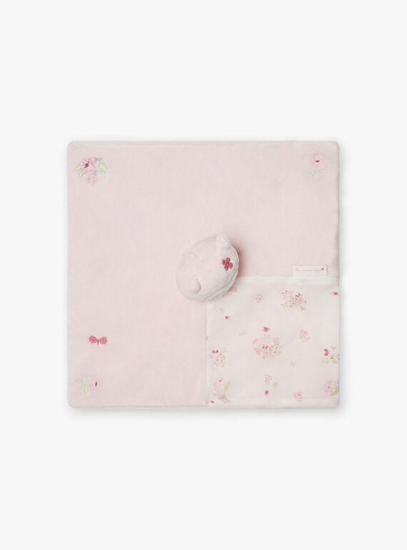 Pale pink teddy bear birth girl BOLILOU / 21H0AF41JOU301