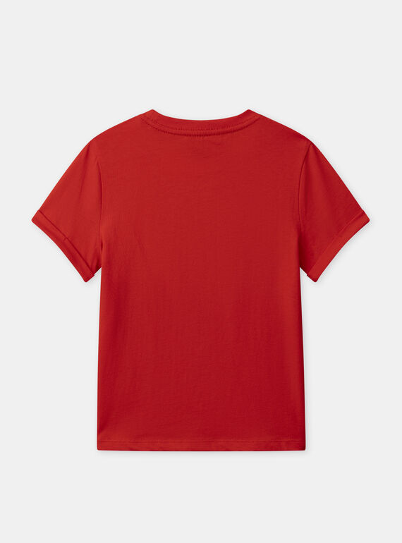 Red TEE SHIRT SS MLUROSSAGE / 25E3PGQ2TMC050