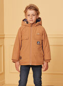 Light brown PARKA LINEBRAGE / 24H3PG63PAR804