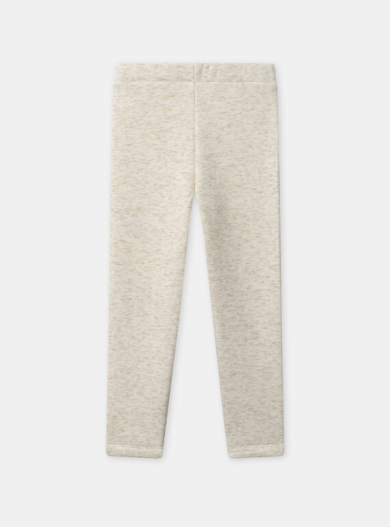 Heather beige LEGGINGS (bottom) NRAKALETTE / 25H2PFV2LGA011