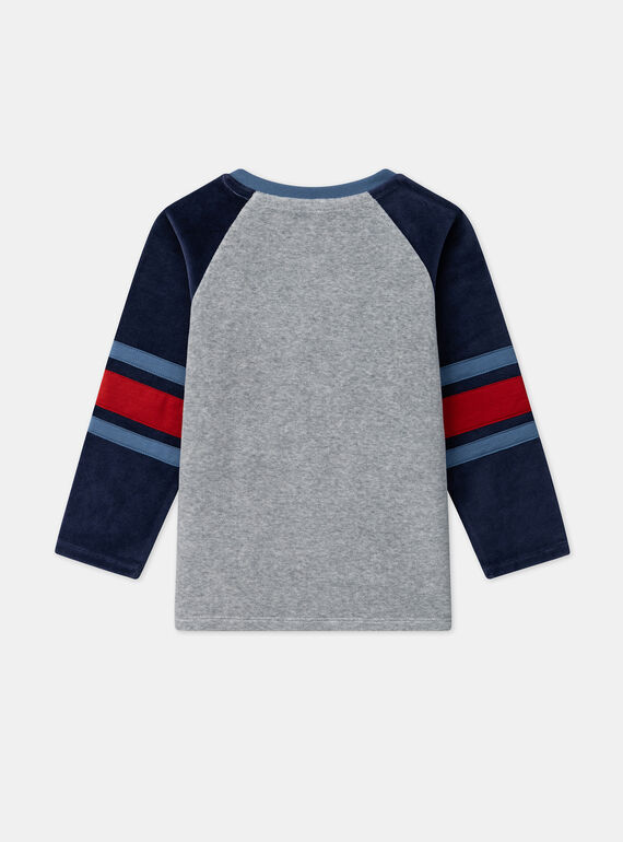 Heather grey PYJAMA LECHOAGE / 24H5PG41PYJ943