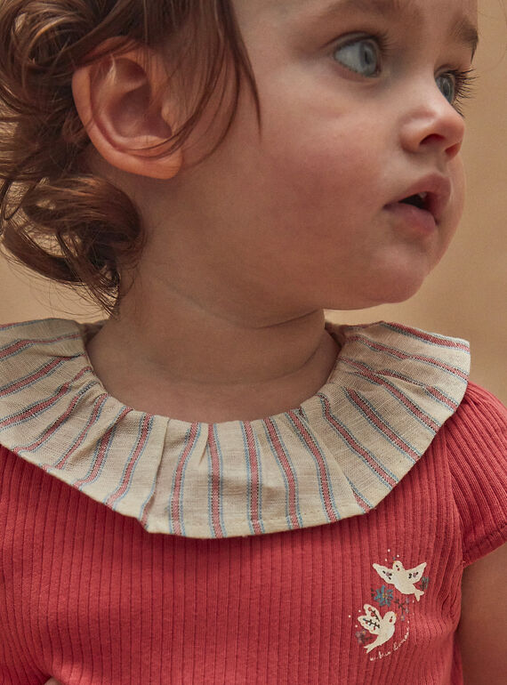 Dark orange BODYSUIT KAIVANA / 24E1BFC1BOD410