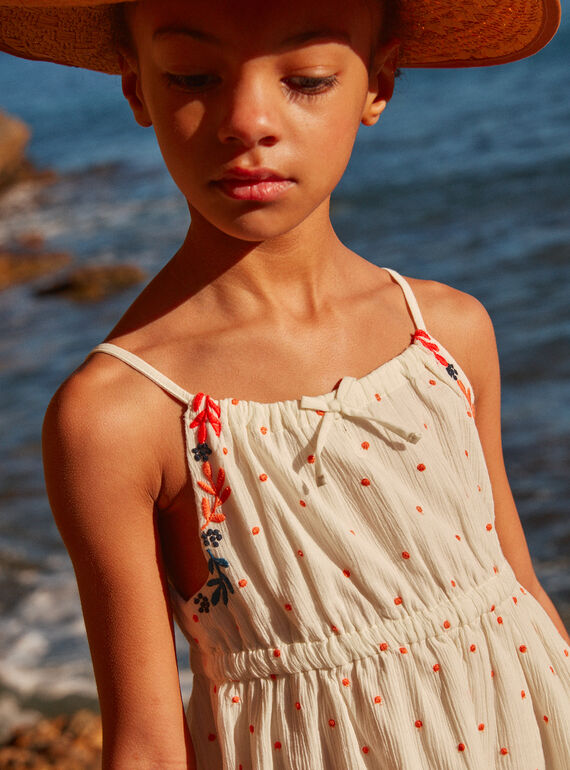 Off white SUNBATHING DRESS KLOBROETTE / 24E2PFS2RBS001