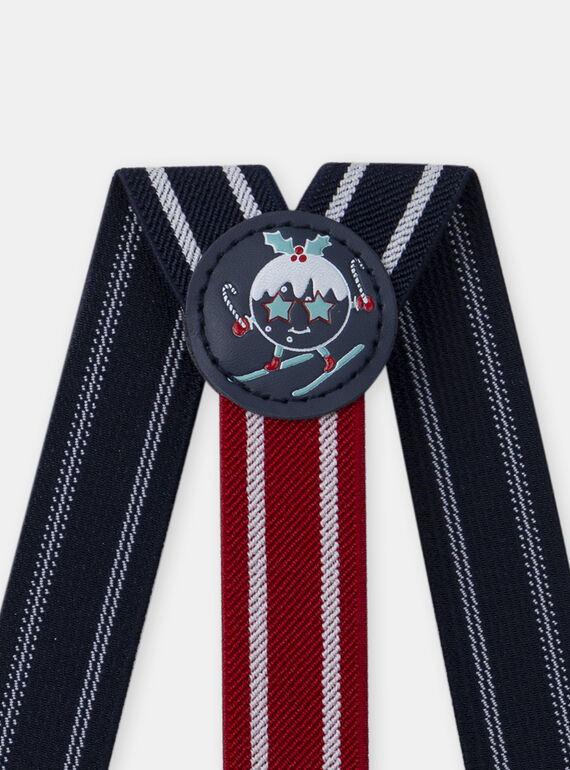 Navy SUSPENDERS / STRAPS / BRACES LEDRETAGE / 24H4PGT1BREC205