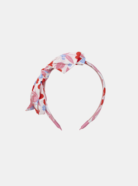 White HEADBAND MLOLATETTE / 25E4PFN3TET000