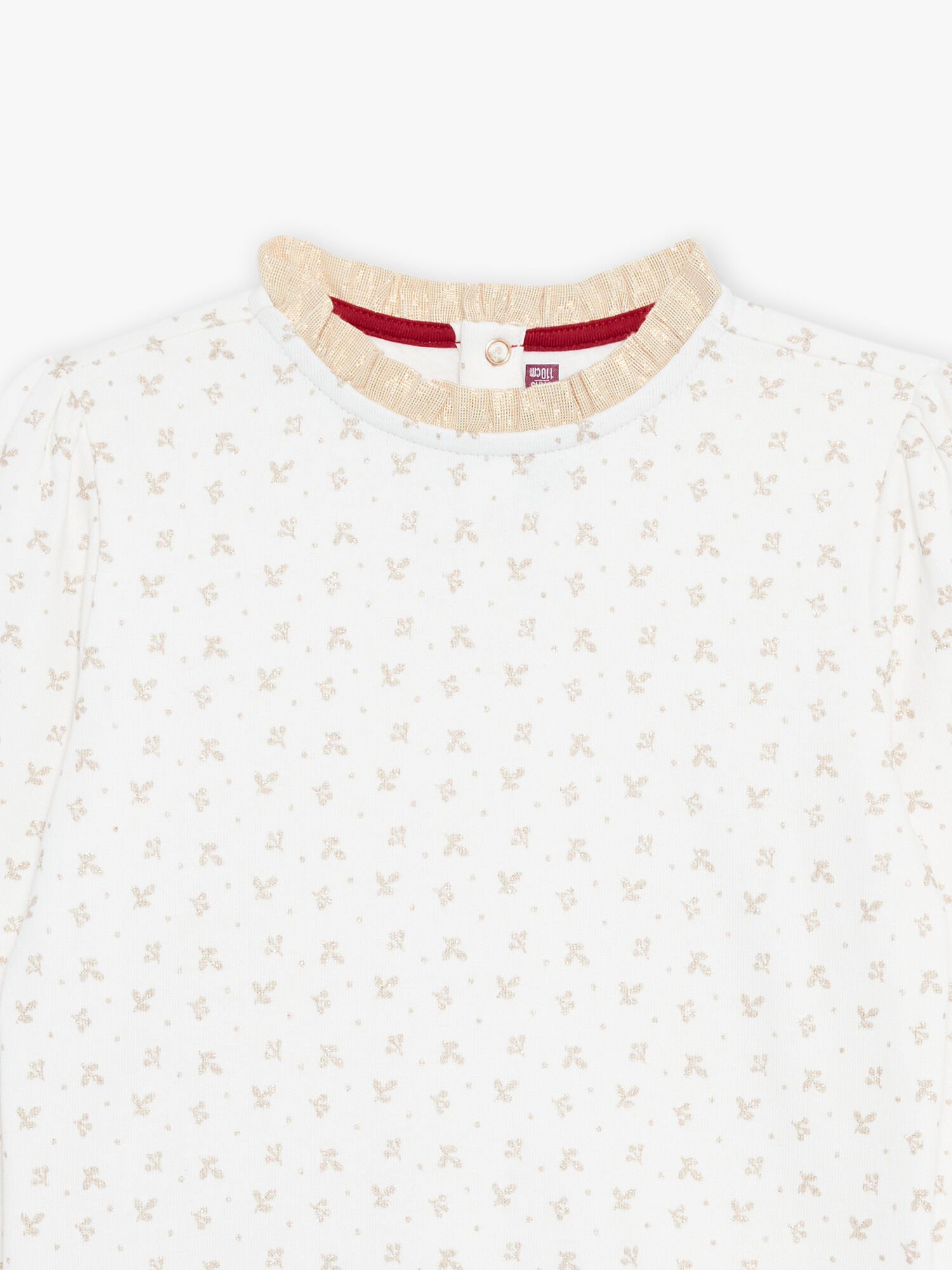 Floral best sale printed sweatshirt