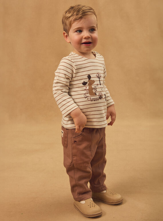 Ivory TEE SHIRT LS NAMAXIME / 25H1BGT1TML005