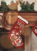 Red velvet Christmas sock GLUCADAGE / 23H4PGG1ACDF511