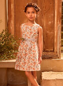 Dark green DRESS MLOROBETTE / 25E2PFP2ROB622