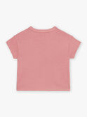 Vintage pink animal print T-shirt FAGABRIEL / 23E1BGD2TMCD332