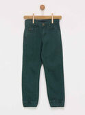 Dark green pants PIJELAGE / 18H3PGH2PAN060