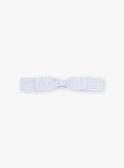 Blue and white striped headband silver lurex baby girl CYAVA / 22E4BF11BAN326