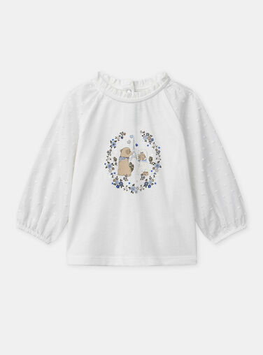 Off white TEE SHIRT NAJOLIE / 25H1BFQ1TEE009