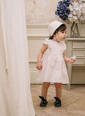 Baby girl formal dress and bloomer CAJUSTINE / 22E1BFH1ROB301