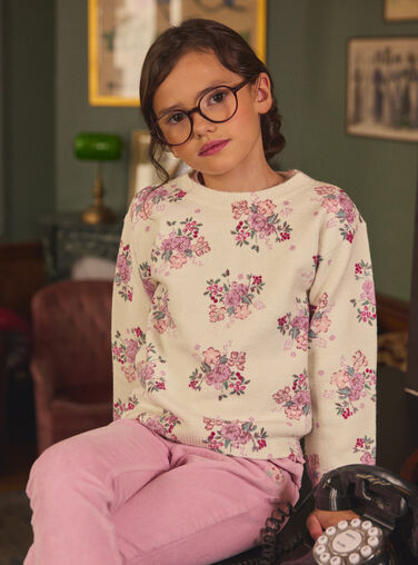 Off white PULLOVER LADOUETTE / 24H2PFQ1PUL001