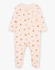Bunny and squirrel print tubing romper DEBELLA / 22H5BF26GRED319