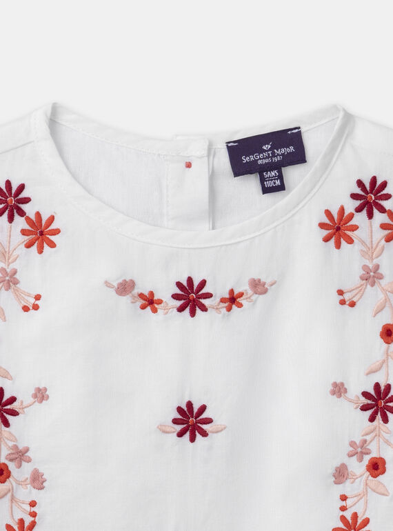 Off white BLOUSE MOBRODETTE / 25E2PFJ2CHE001