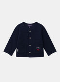 Navy KIDS CARDIGAN MAVIVIEN / 25E1BGQ1GIL070