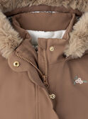 Light brown PARKA LIKITETTE / 24H2PF71PAR804
