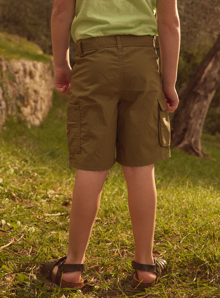 Kaki BERMUDA MLESCOTAGE / 25E3PGO2BER604