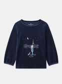 Navy PYJAMA NECILETTE / 25H5PFD2PYJ070