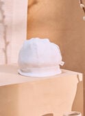 2 ecru birth bonnets KORS / 24E0AM11BNA000