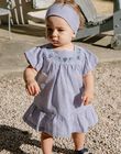 Gingham print seersucker dress FANONO / 23E1BFN1ROB070