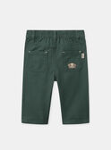 Green PANTS NAFLO / 25H1BGS2PAN608