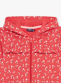 Red jogging top with flower print FRIFLETTE / 23E2PFJ1JGHF507