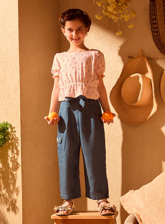 Pink BLOUSE MLOBELETTE / 25E2PFP2CHED300