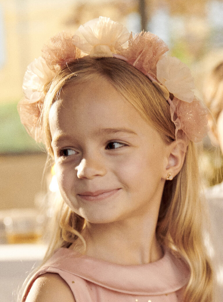 Pink flower crown Pink flower crown FYRONETTE / 23E4PFE1ACDD333