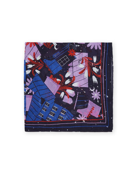 Camille Witt Limited Edition - Printed scarf with Paris roofs DOFOULETTE / 22H4PFT1ECH705
