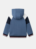 Sky blue KIDS CARDIGAN LOSAGE / 24H3PGL2GILC201