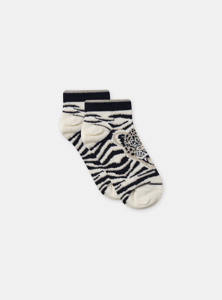 Ivory LOW SOCKS MRATIGRAGE / 25E4PGR1SOB005